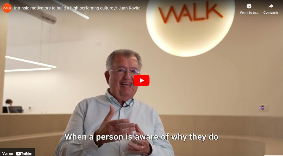 Intrinsic motivators to build a high-perfoming culture // Juan Rovira