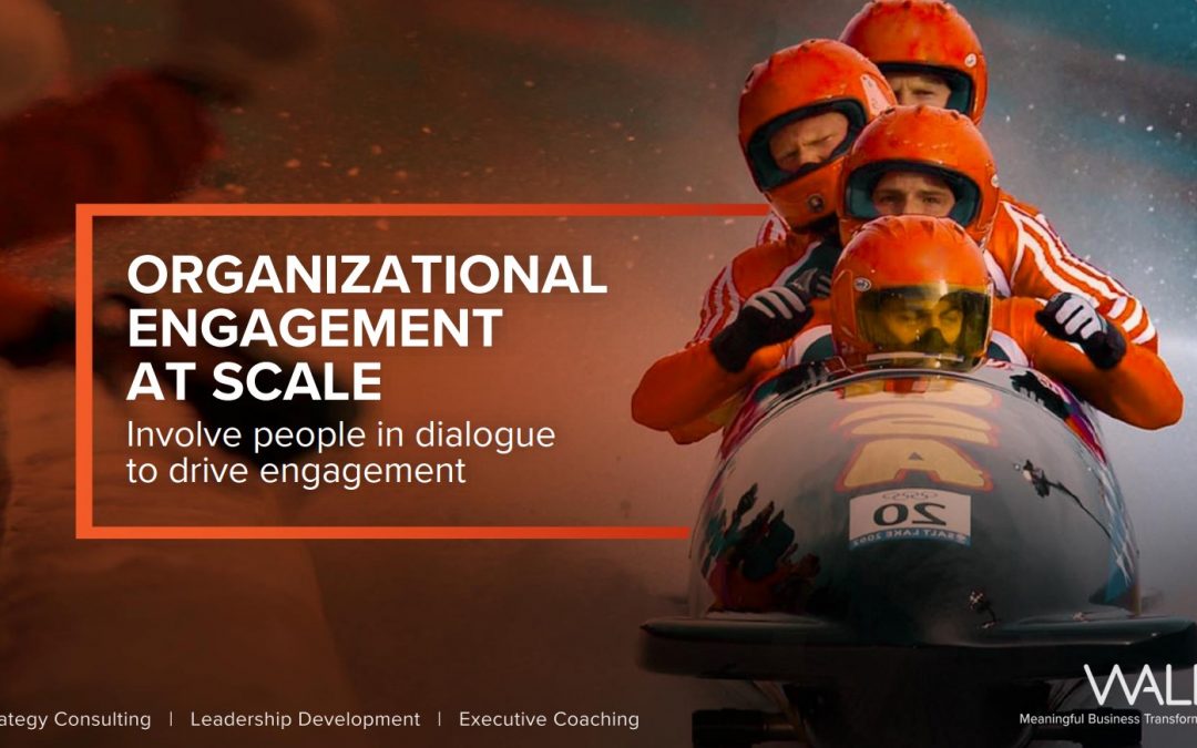 Organizational Engagement at Scale