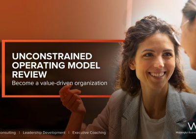 Unconstrained Operating Model Review