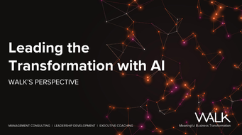 Leading the transformation with AI
